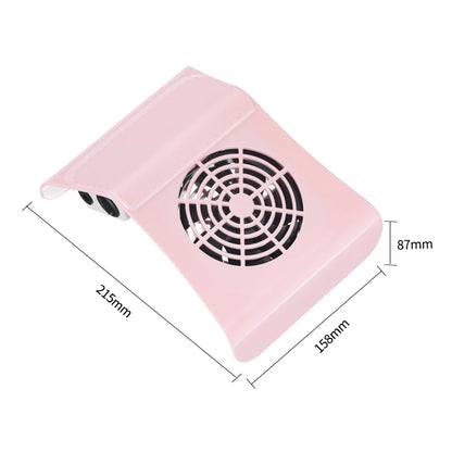 Nail Dust Collector Vacuum Cleaner Manicure Machine Tools Strong Power Low Noise Nail Art Tool Nail Vacuum Cleaner