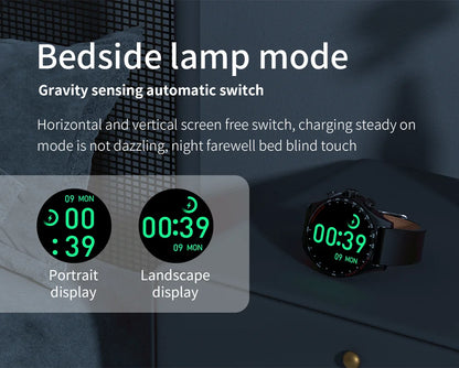 Smart Watchs Men Sport Fitness GPS Tracker Compass Bluetooth Call Heart Rate Health Smartwatch for Huawei Xiaomi Ferrari