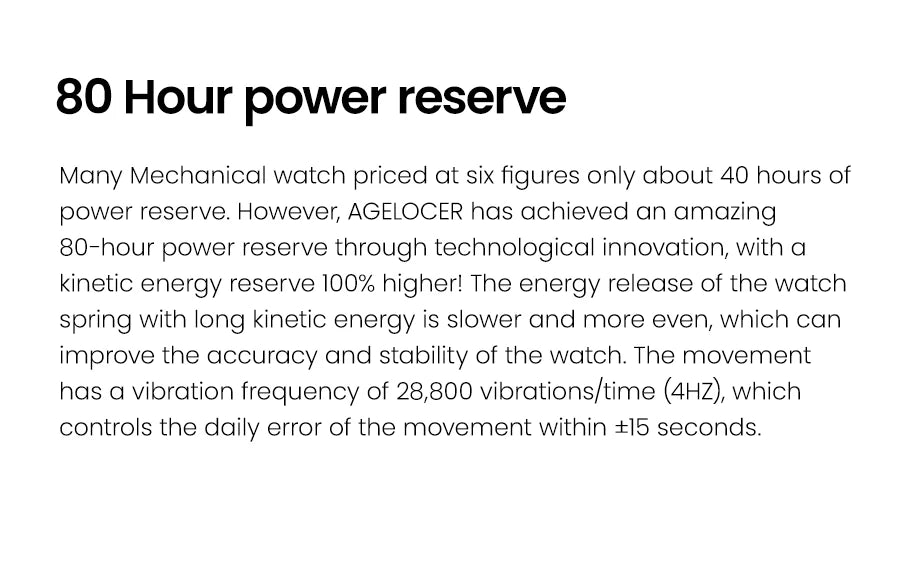 AGELOCER Original World Time Watch Men's Luxury Business Formal Automatic Mechanical Watch Birthday Gift for Men