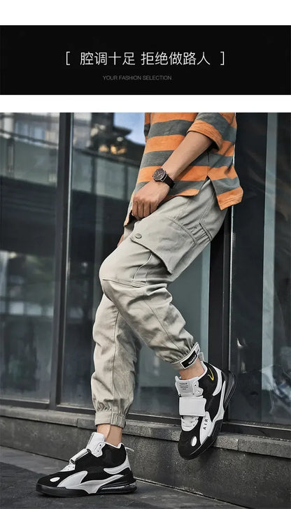 2025 Basketball Shoes for Men Air Cushion Jogging Sport Shoe Breathable Women Basket Sneakers Comfortable Outdoor Training Shoes