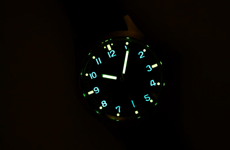 Baltany Dirty Dozen Watch Man S2019 Military Vintage Wristwatch Small Seconds Hand VD78 Quartz Luminous 100M Waterproof Field Wa