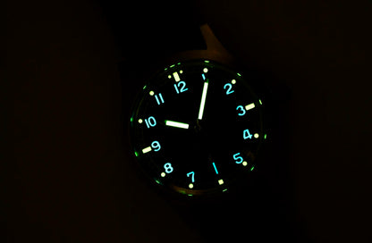 Baltany Dirty Dozen Watch Man S2019 Military Vintage Wristwatch Small Seconds Hand VD78 Quartz Luminous 100M Waterproof Field Wa