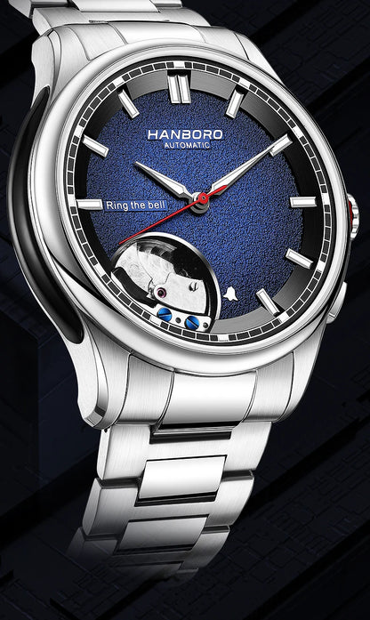 HANBORO Chime Series Modified Movement Men's Personalized Automatic Mechanical Watch