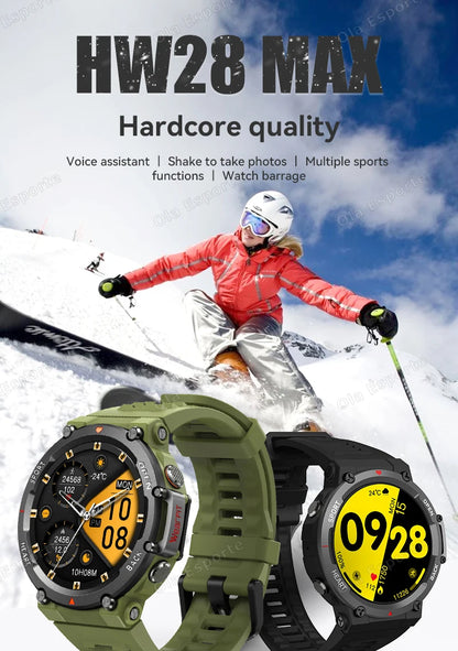 T-REX 3 Ultra Outdoor Military NFC Smart Watch Men GPS trackr Bluetooth Call Health Monitor Sports Smartwatch For Amazfit