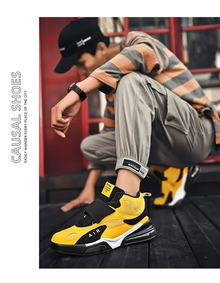 2025 Basketball Shoes for Men Air Cushion Jogging Sport Shoe Breathable Women Basket Sneakers Comfortable Outdoor Training Shoes