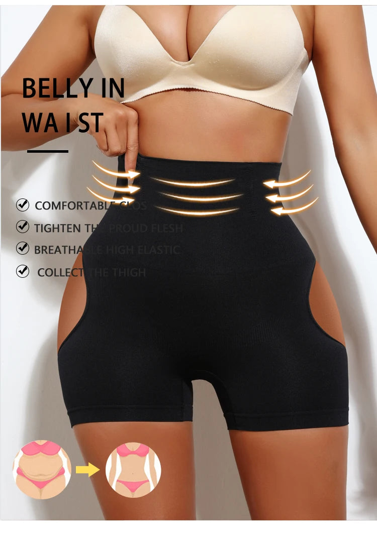 Shapewear Butt Lifter Seamless Women High Waist Slimming Panty Tummy Control Knickers Pant Briefs Body Shaper