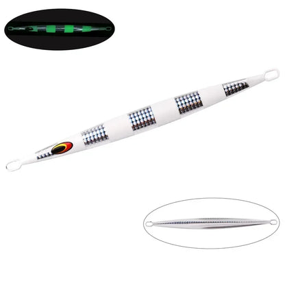 Metal Sea Fishing Jig Lure 200g 160g 100g 80g Switch Fast Sinking Metal Jig Jigging Bait