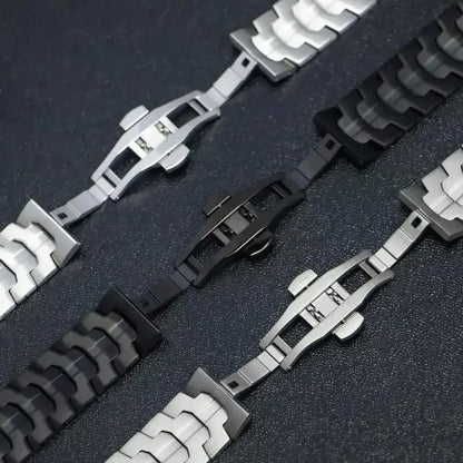 Metal Wrist Strap For Amazfit Active 2/Bip 3 Pro Stainless Steel Band For Amazfit Bip 5 Unity/Cheetah Pro/Square/Round