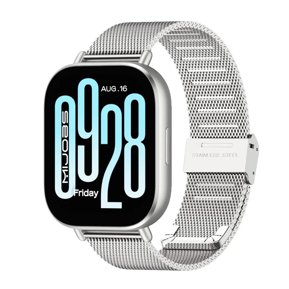 Metal Watchband For Xiaomi Redmi Watch 5 Active / 5 Lite Stainless Steel Replacement Strap Redmi Watch 5 Lite Wrist Bracelet