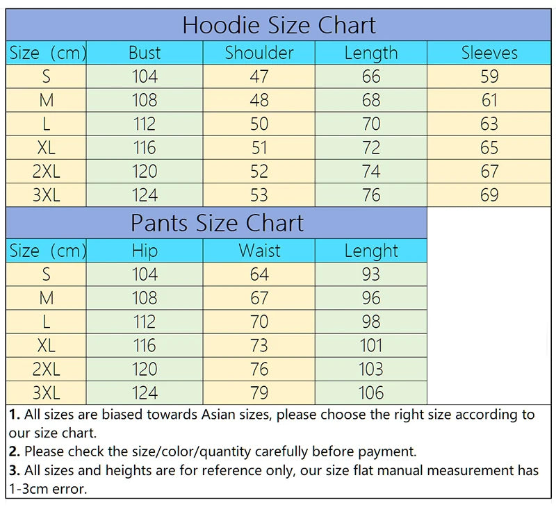 2025 Hot Sale Women's Tracksuit Hooded Sweatshirts Black Sweatpants Urban Casual Fashion Sportswear Cute Pattern Print Hoodies