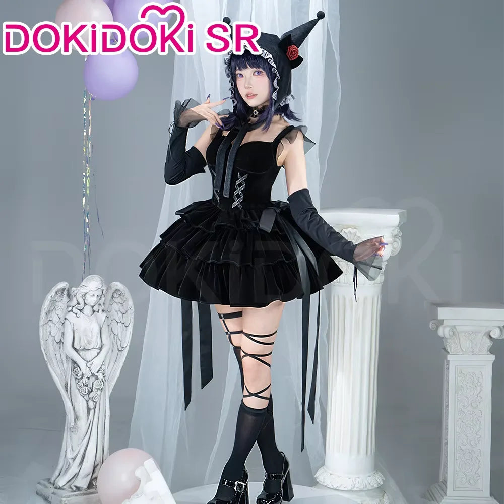 Kitagawaa Marinn Cosplay Costume Anime Cosplay【S-2XL】Women Halloween Cute Lolita Dress Kuroee Shizukuu Plus Size