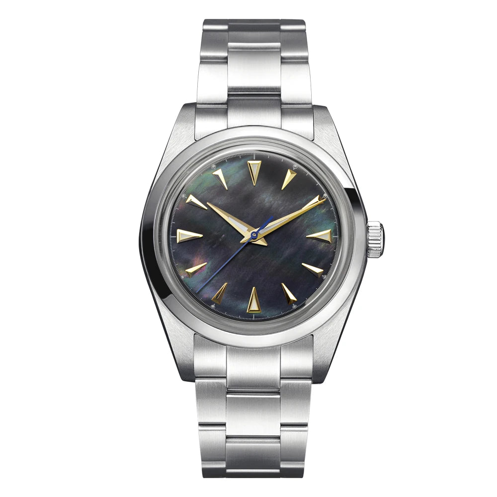 Hestur Luxury Men's Watch Automatic mechanical 36mm Miyoda 9015 15Bar Waterproof Vintage reloj hombre Sapphire Glass wrist Watch