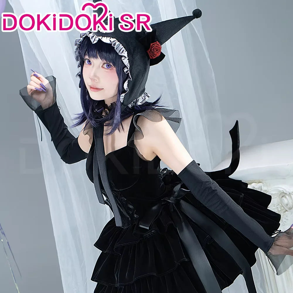 Kitagawaa Marinn Cosplay Costume Anime Cosplay【S-2XL】Women Halloween Cute Lolita Dress Kuroee Shizukuu Plus Size