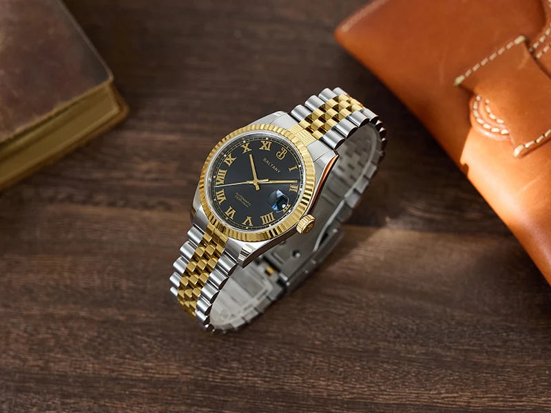 Baltany 39mm Dress Watches for Men S4094 10ATMWaterproof NH35 Automatic Luxury Watches Man DJ Homage Mechanical Wristwatches Man