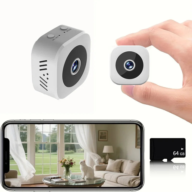 6K Mini Security Camera Wireless 2.4G WiFi Monitoring Security Protection Remote Night Vision Surveillance Smart Home New