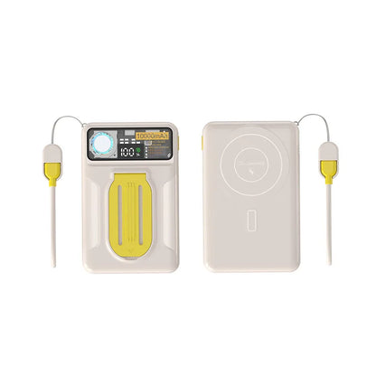 20000mAh Magsafe Power Bank with Cooling Fan Magnetic Wireless 22.5W Fast Charger For iPhone 16 Samsung Huawei Xiaomi Powerbank