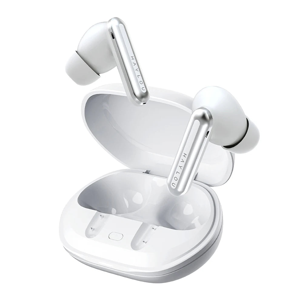 HAYLOU Mori Pro Bluetooth 5.4 Earphones Wireless  43dB Adaptive Noise Cancellation Earbuds 6 Mic Headphones 28H Battery Life