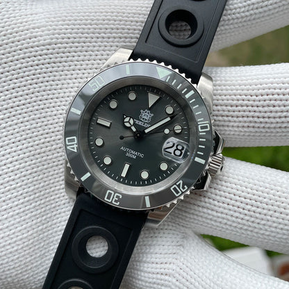 STEELDIVE SD1953 Water Ghost Ceramic Bezel Sapphire Mirror Swiss Luminous NH35 Movement Dive 30Bar Waterproof Mechanical Watch