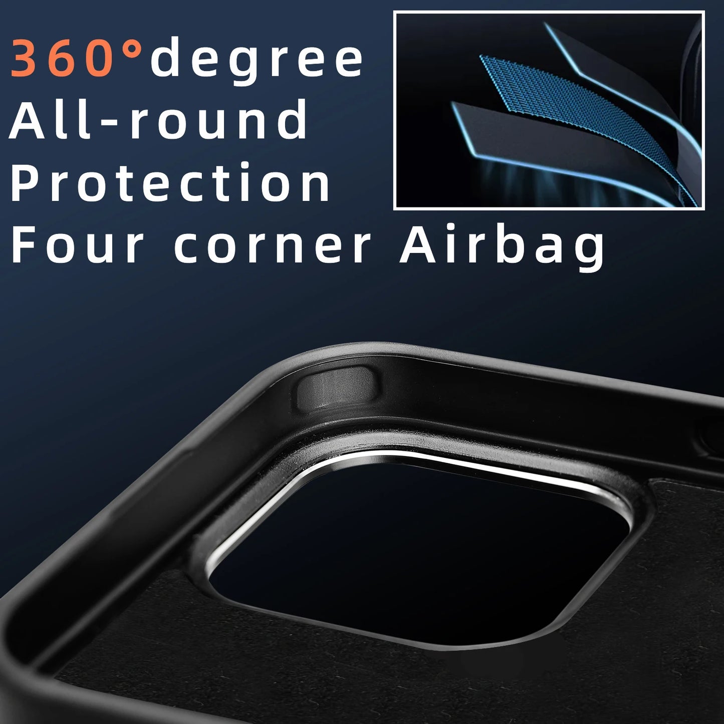 Magnetic Real Forged Carbon Fiber Case For iPhone 17 17Air 17Pro 16 15 14 13 12 11 Pro Max with MagSafe and Metal Lens / Buttons