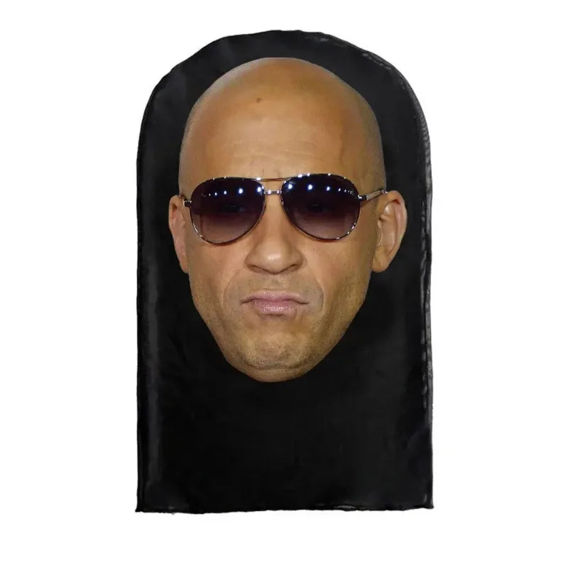 3D Printed Seamless Ronaldo Kanye Mask Hat Cosplay Facial Mask Party Cosplay Props Mascaras Halloween Mask