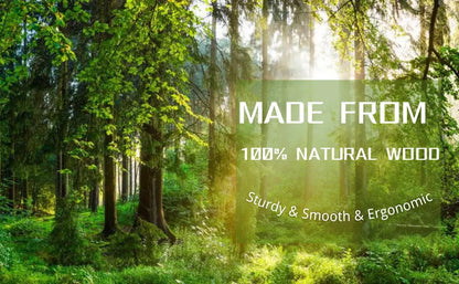 Body Wood Therapy Complete Kit Wooden Maderotherapy Kit for Reductive Massage Colombian Wood Therapy Tools for Body Contour Tool