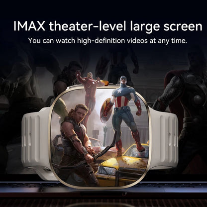 Smart Watch 720*720 AMOLED 2.40 inch Screen Video Call 8GB+128GB RAM 2100 mAh Google Play WIFI GPS Smartwatch