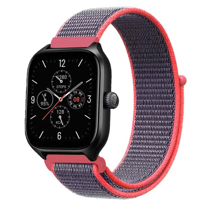 Nylon Loop Strap for Amazfit GTR 47mm/GTR2/2e/3/3 Pro/4/GTS/2/mini/3/4 Bracelet for Amazfit Balance/bip 5/Stratos 2 2S