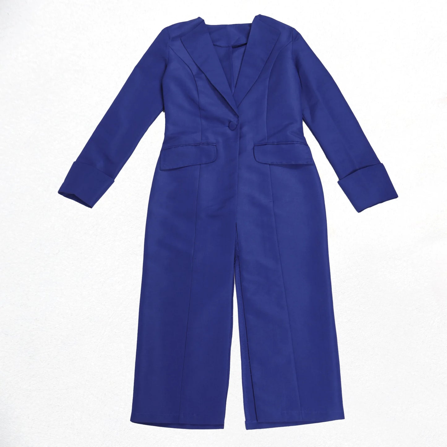 Elegant Office Lady Blazer Two Piece Sets Women Lapel Long Sleeve Coat And Slim Dress Outfit Female Clothing