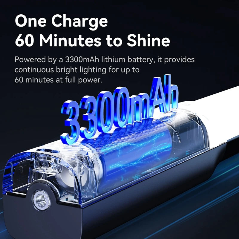 Ulanzi Upgraded VL119 Stick Light 10W RGB Light Wand Handheld Stick for Protrait Photography Live Streaming with Type-C Charging