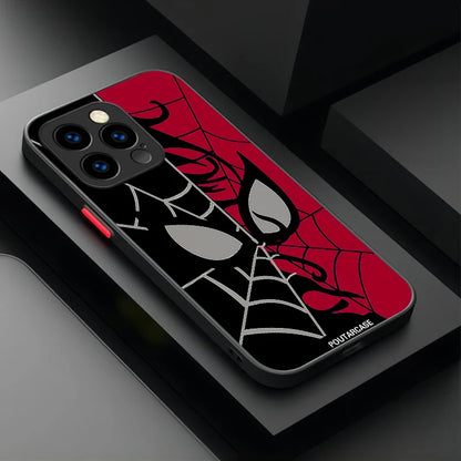 Spider Man Creative Shockproof Phone Case for IPhone 17 Air 15 16E 16 Plus 14 13 12 11 Pro Max XR X XS Max SE 2020 Bumper Cover