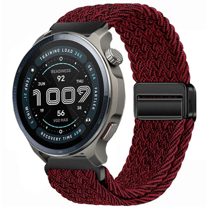 Watch Strap For Huami Amazfit Balance 2 Band GTR 4 2 2E GTR3 Pro/GTS 4/3/2 mini/Bip 3 6 U S Braided Magnetic Bracelet