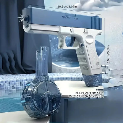 Rechargeable Electric Burst Water Gun - Perfect Summer Water Play Toy for Kids 5+! Christmas, Halloween, Thanksgiving Gift