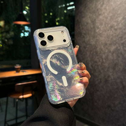 Factory-designed new model gradient color is fashionable and Glacier patterned For iphone 17Air 17Pro/pro max case Green Blue