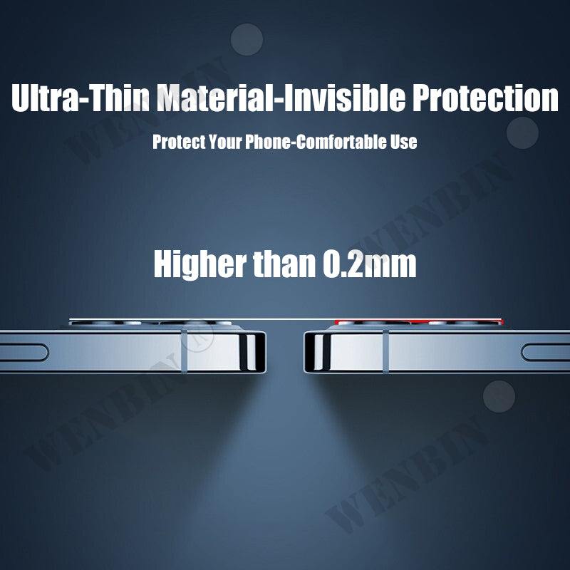 Camera Lens Protector Glass For iPhone 17 16 15 14 Pro Max 13 12 11 Pro Max Plus Full Cover Protective Glass For Camera Film