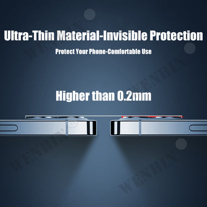 Camera Lens Protector Glass For iPhone 17 16 15 14 Pro Max 13 12 11 Pro Max Plus Full Cover Protective Glass For Camera Film