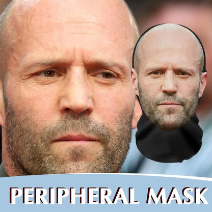 Realistic Mask Cosplay Prop Funny Mesh Mask Full Face Headwear Party Halloween Masks New