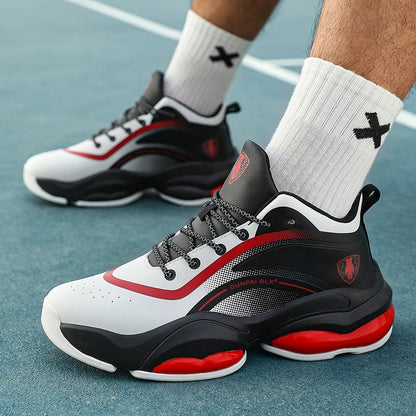 Men's Classic Practical Basketball Shoes Casual Outdoor Sports Trendy Soft Comfortable Anti-skid and Wear-resistant Outsole Cosy