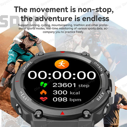 T-REX 3 Ultra Outdoor Military NFC Smart Watch Men GPS trackr Bluetooth Call Health Monitor Sports Smartwatch For Amazfit