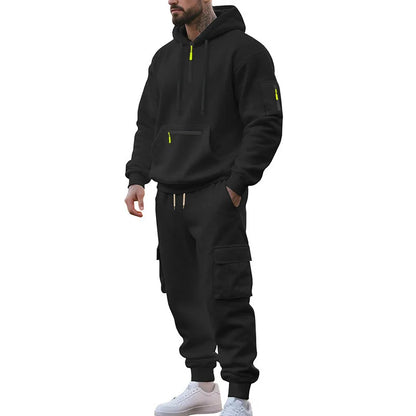 Men's Tracksuits 2 Piece Long Sleeve Athletic Full Zip Sweatsuits Jogging Suit Set Casual Outdoor Streetwear Sport Tracksuit Set