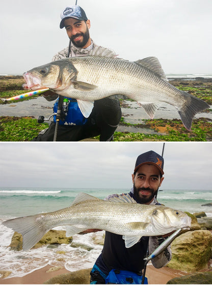 Minnow Sea Fishing Lure STINIGER 140mm 26g Piston Weight Ultra Long Casting Seabass Inshore Hard Baits