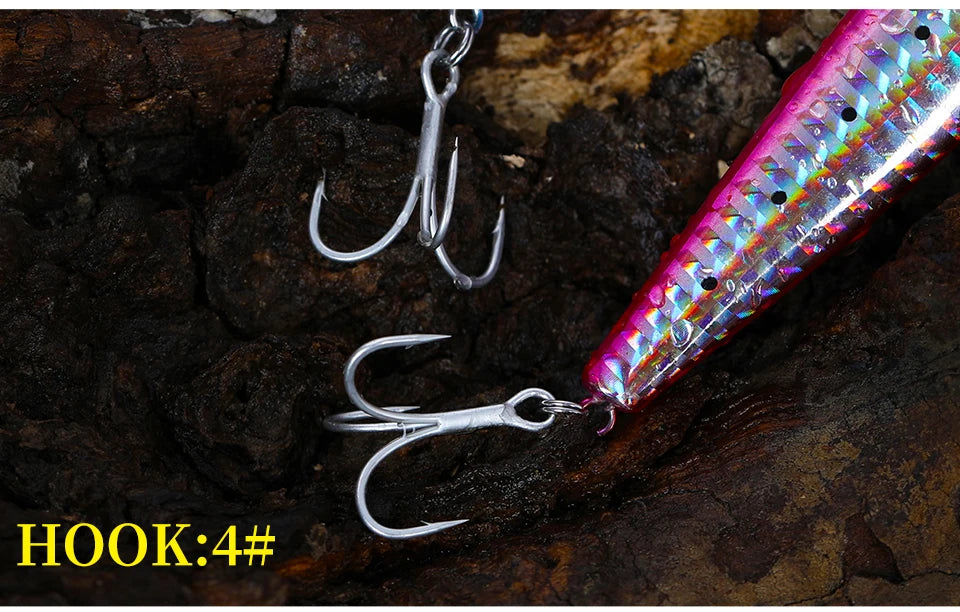 Minnow Sea Fishing Lure STINIGER 140mm 26g Piston Weight Ultra Long Casting Seabass Inshore Hard Baits