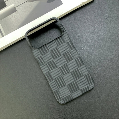 Case for iPhone 17 Pro Max 16 15 14 13 Luxury Checkered Pattern Contrast Color Bumper Cover