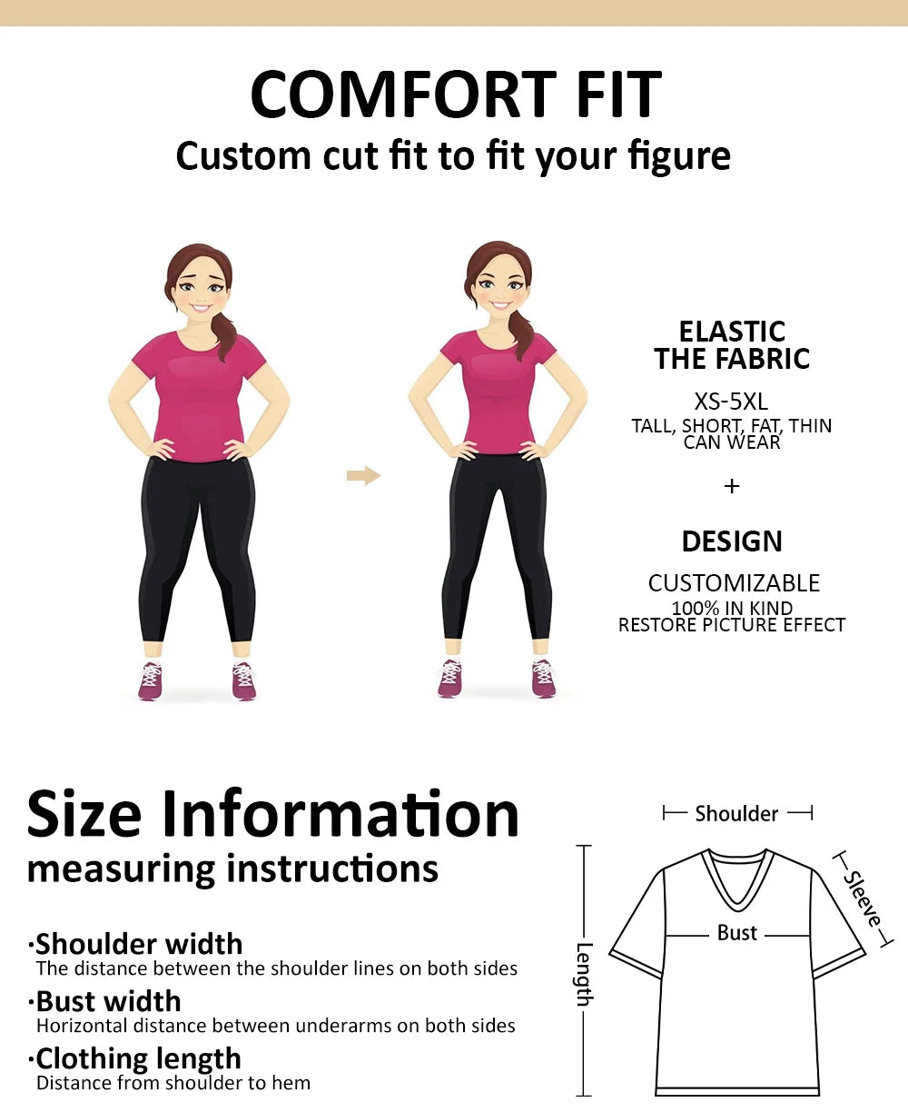 T-shirt Cartoon Cat Print Summer Short Sleeve V-Neck Kawaii Fashion Casual Tee Shirts With Cat Funny Femininity Clothing