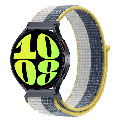Nylon Loop Band For Samsung Galaxy Watch 6 4 7 classic/5 Pro/active 2/Gear S3 20mm/22mm Bracelet Huawei watch GT 2e 3 pro strap