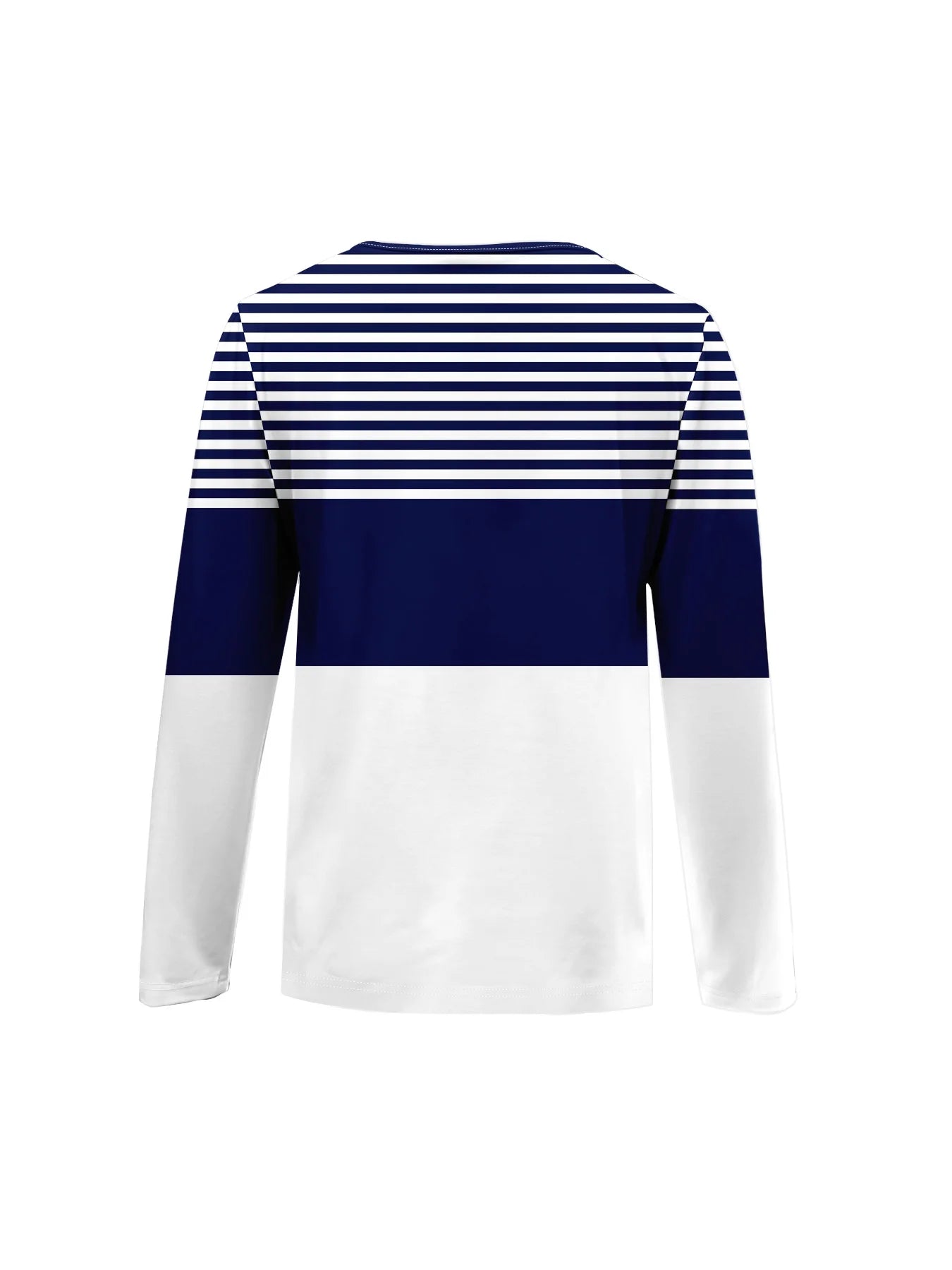 Summer new fashion 2025 women's casual long-sleeved printed T-shirt