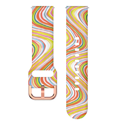 band For Amazfit GTS/4/2/2e/3 GTS2 Mini/GTR 4/3/Pro/47mm/GTR2/2e/stratos 2/3 Bracelet Amazfit Bip 6 5 Printed strap