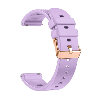20mm Floral Band For Huami Amazift GTS 4/2/2e/3/GTS2 Mini/GTR 42mm Watch Bracelet Amazfit Bip 3 Pro Transparent Silicone Strap