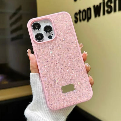 For iPhone 17 11 15 14 12 13 16 Pro Max 17Air Luxury Flashing Shockproof Full Protection Phone Case And Anti Drop Back TPU Cover