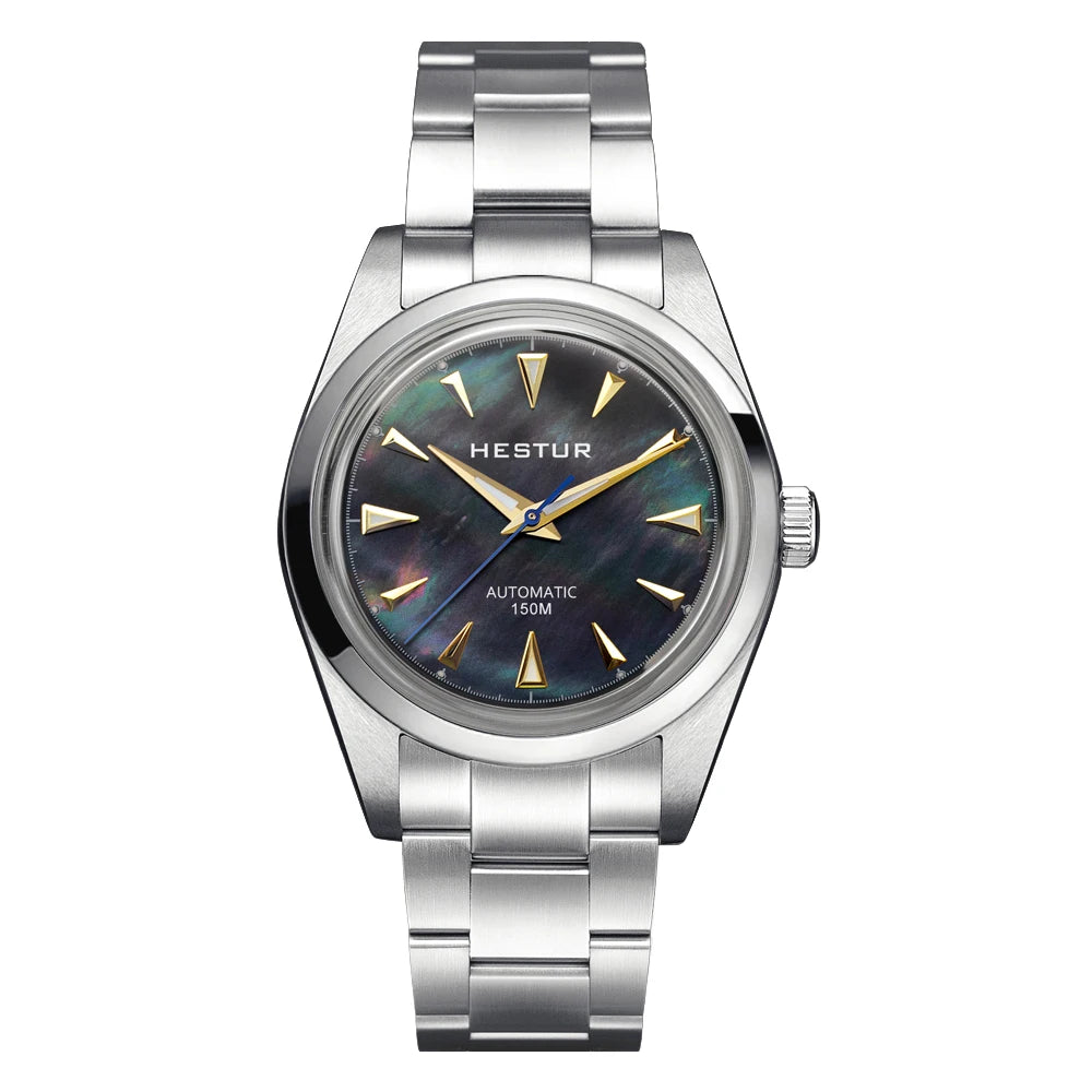 Hestur Luxury Men's Watch Automatic mechanical 36mm Miyoda 9015 15Bar Waterproof Vintage reloj hombre Sapphire Glass wrist Watch