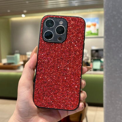 Luxury Glitter Full Coverage Flash Drill Soft Phone Case for iphone 17 16 15 14 13 12 11 Pro Max 7 8 Plus 16E 17Air Shell